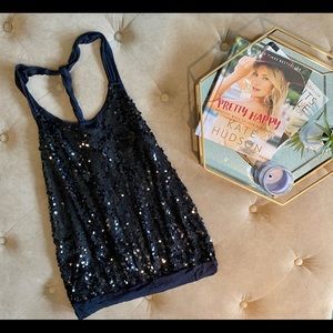 Express sequined top